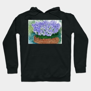 Sage Blossoms in the Herb Garden Hoodie